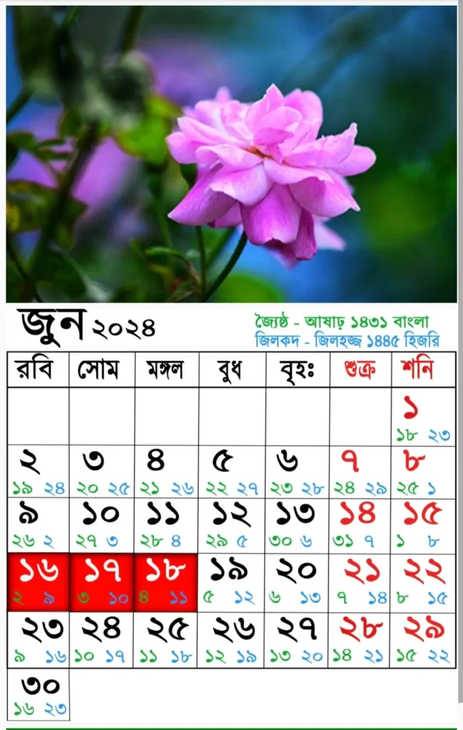 আজকের তারিখ বাংলা ইংরেজি আরবি ২০২৫ | বাংলা ক্যালেন্ডার ১৪৩০| বাংলা মাসের ক্যালেন্ডার ২০২৫